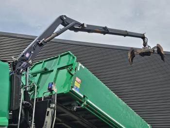 T158/II 6X6 / HMF Z CRANE + 2 SIDE TIPPER